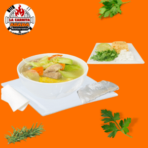 caldo de res (beef soup)